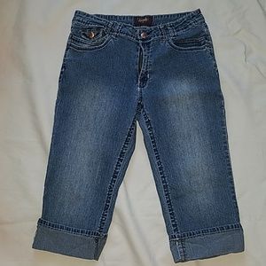 Denim Capri Jeans